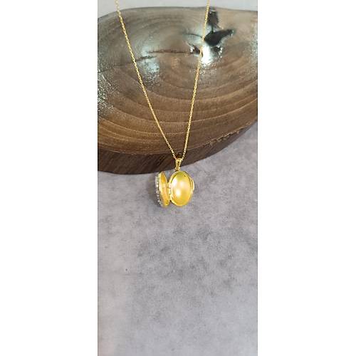 Anka Ku�u Kolye ��i A��labilir G�m�� Foto�rafl� Kapakl� Ankaku�u Uc-552