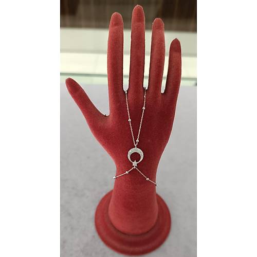 Ay Y�ld�zl� �ahmeran 925 Ayar G�m�� �ahmeran Bileklik ELD-34