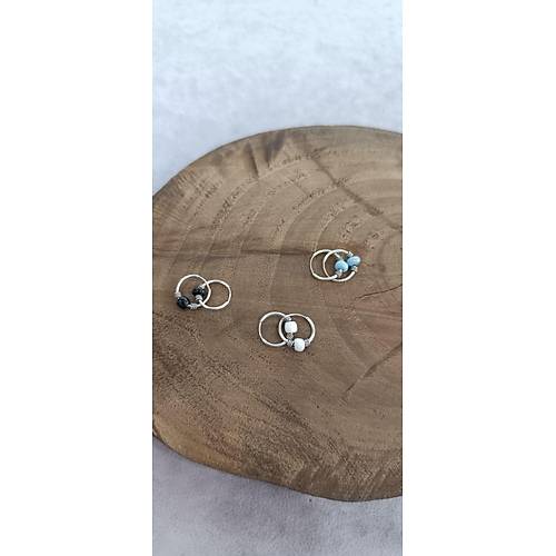 Yuvarlak Halkal Kpe 3 ift Gm Kk Minik Boy Bayan Kpesi KUPE-552