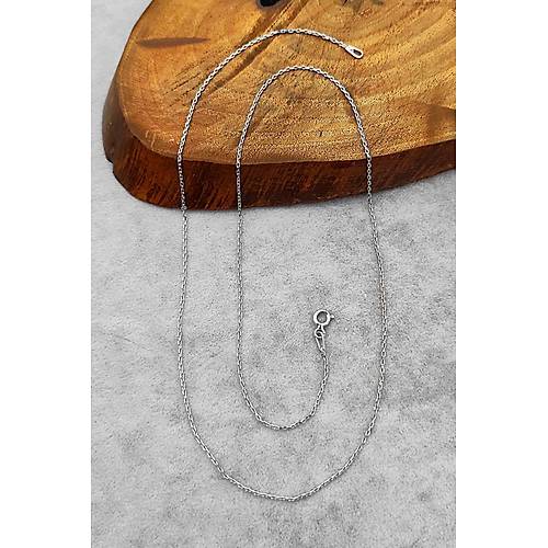 925 Ayar Gm Zincir Kolye Ucu Zinciri Modelleri 50 cm ZNC-35