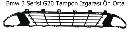 Bmw 3 Serisi G20 Tampon Izgarası Ön Orta