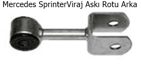 Mercedes Sprinter Viraj Askı Rotu Arka