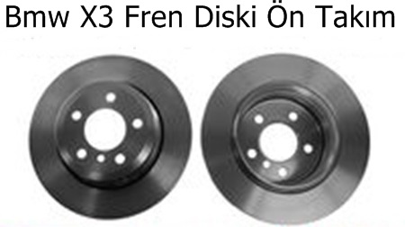 Bmw X3 Fren Diski Ön Takım
