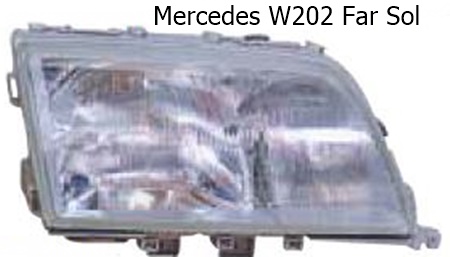 Mercedes W202 Far Sol
