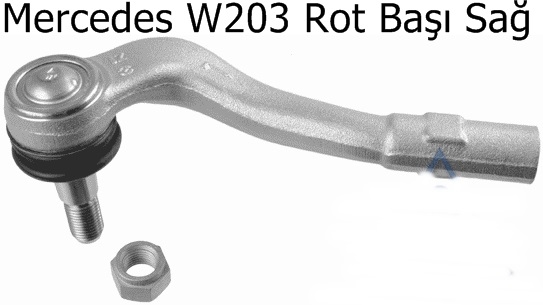 Mercedes W203 Rot Başı Sağ