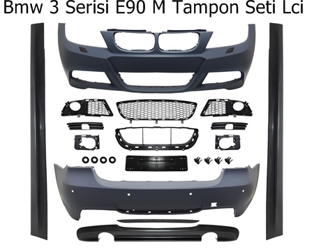 Bmw 3 Serisi E90 M Tampon Seti Lci