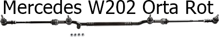 Mercedes W202 Orta Rot