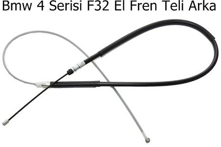 Bmw 4 Serisi F32 El Fren Teli Arka
