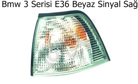 Bmw 3 Serisi E36 Beyaz Sinyal Sağ