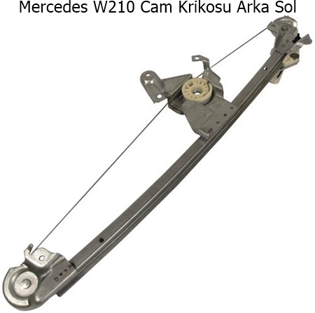 Mercedes W210 Cam Krikosu Arka Sol