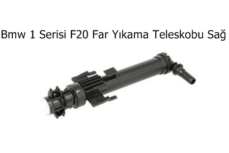 Bmw 1 Serisi F20 Far Yıkama Teleskobu Sağ