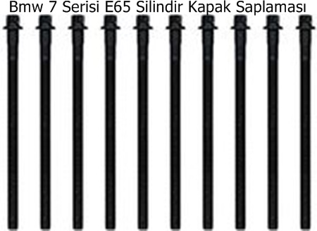 Bmw 7 Serisi E65 Silindir Kapak Saplaması Set