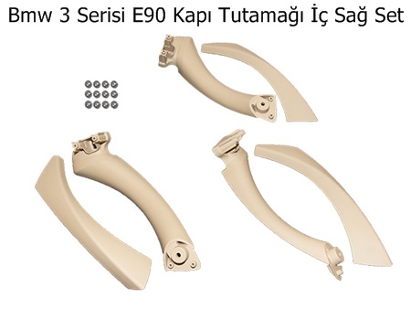 Bmw 3 Serisi E90 Kapı Tutamağı İç Sağ Set