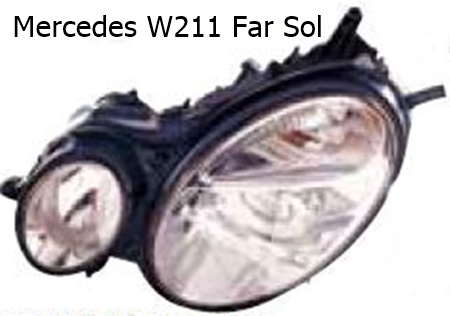 Mercedes W211 Far Sol