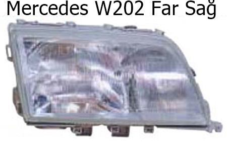 Mercedes W202 Far Sağ