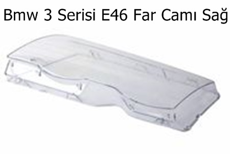 Bmw 3 Serisi E46 Far Camı Sağ