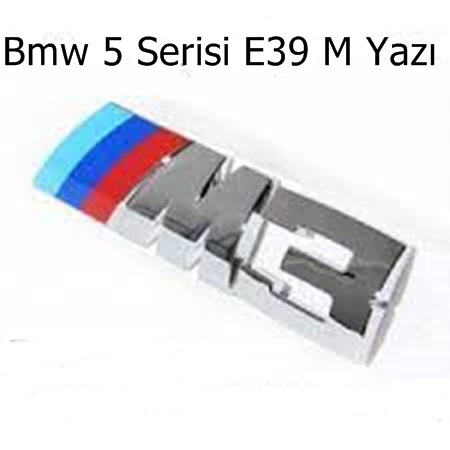 Bmw 5 Serisi E39 M Yazı