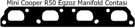 Mini Cooper R50 Egzoz Manifold Contası