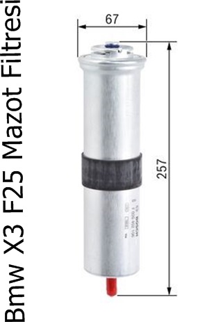 Bmw X3 F25 Mazot Filtresi