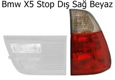 Bmw X5 Stop Dış Sağ Beyaz