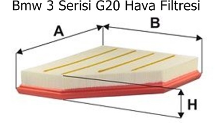 Bmw 3 Serisi G20 Hava Filtresi