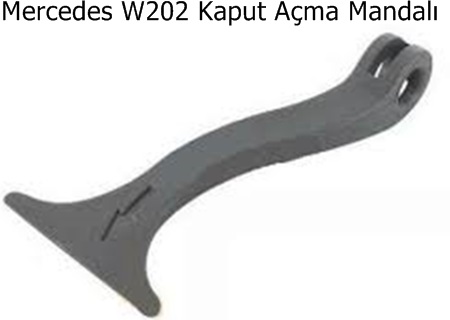 Mercedes W202 Kaput Açma Mandalı