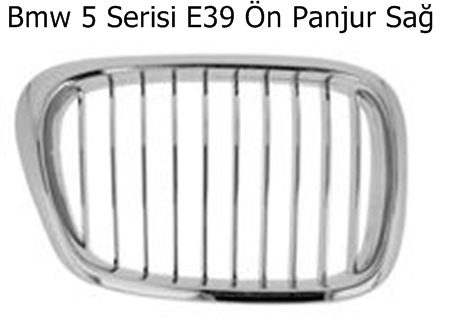 Bmw 5 Serisi E39 Ön Panjur Sağ