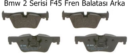 Bmw 2 Serisi F45 Fren Balatası Arka