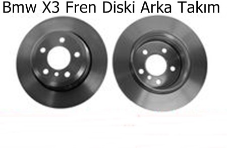 Bmw X3 Fren Diski Arka Takım