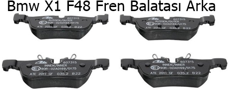 Bmw X1 F48 Fren Balatası Arka