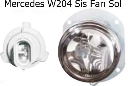 Mercedes W204 Sis Farı Sol