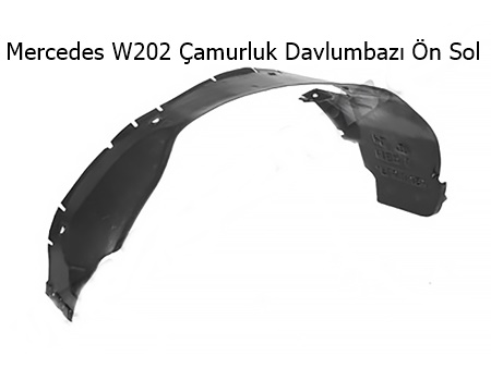 Mercedes W202 Çamurluk Davlumbazı Ön Sol