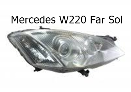 Mercedes W220 Far Sol