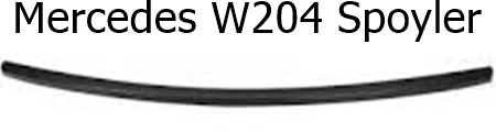 Mercedes W204 Spoyler