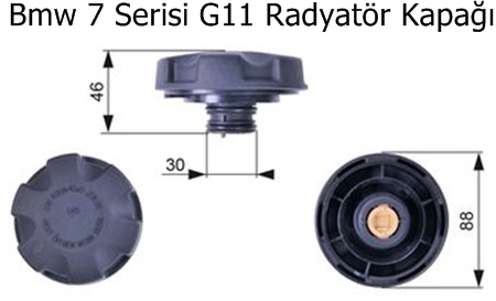 Bmw 7 Serisi G11 Radyatör Kapağı