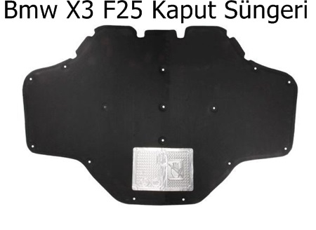 Bmw X3 F25 Kaput Süngeri