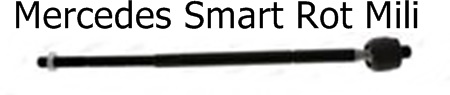 Mercedes Smart Rot Mili