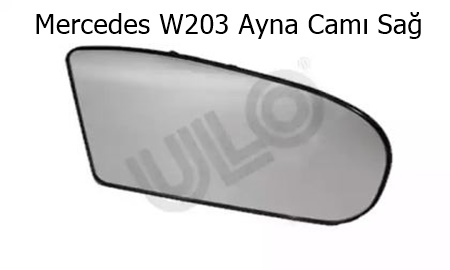 Mercedes W203 Ayna Camı Sağ