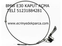BMW E30 KAPUT AÇMA TELİ 51231884281