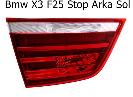 Bmw X3 F25 Stop Arka Sol