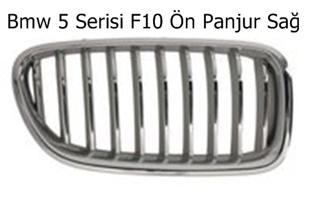 Bmw 5 Serisi F10 Ön Panjur Sağ
