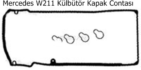 Mercedes W211 Külbütör Kapak Contası