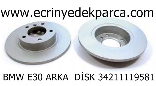 BMW E30 ARKA  DİSK 34211119581