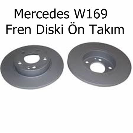 Mercedes W169 Fren Diski Ön Takım