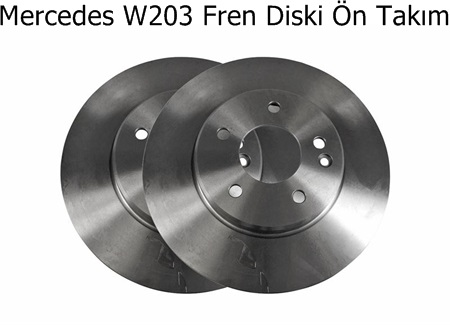 Mercedes W203 Fren Diski Ön Takım