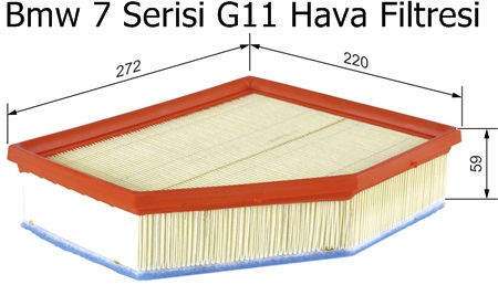 Bmw 7 Serisi G11 Hava Filtresi