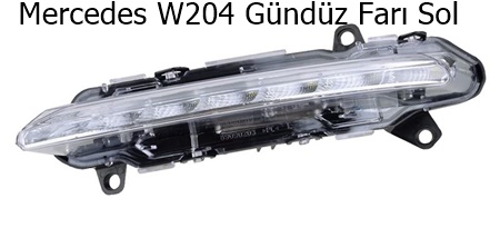 Mercedes W204 Gündüz Farı Sol