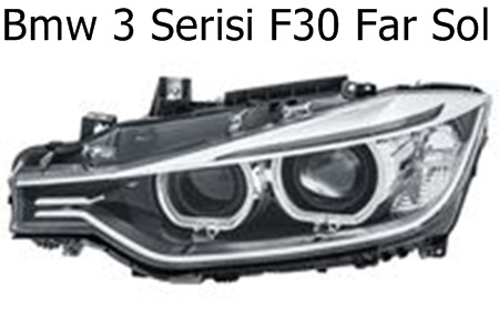 Bmw 3 Serisi F30 Far Sol