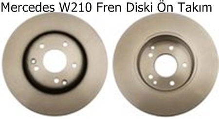 Mercedes W210 Fren Diski Ön Takım