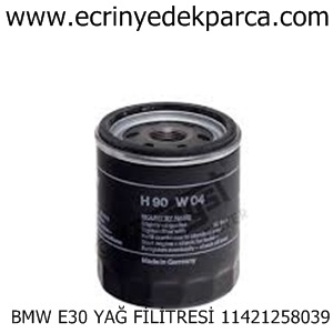 BMW E30 YAĞ FİLTRESİ 11421258039